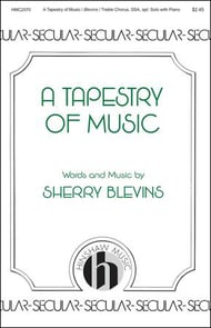 A Tapestry of Music SSA choral sheet music cover Thumbnail